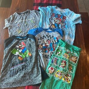 Super Mario shirts lot